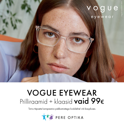 Vogue Eyewear prillid alates 99€!